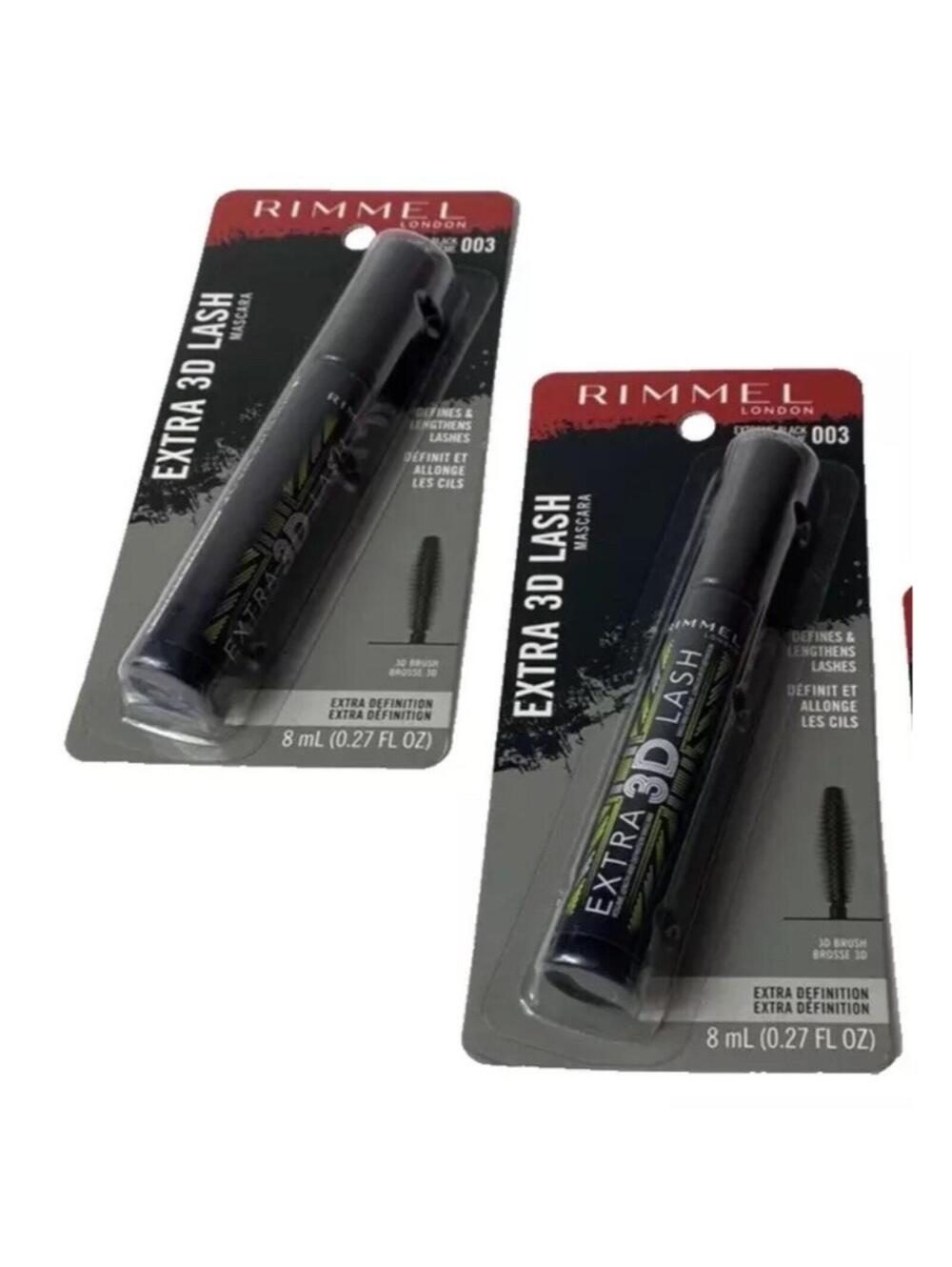 Rimmel 3D mascara 3pc Lot New make up
